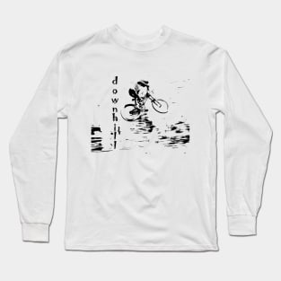 mountain bike downhill Long Sleeve T-Shirt